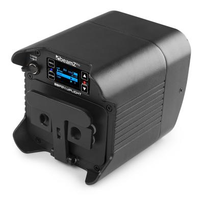 BeamZ BBP54 verticale LED-par voor buiten op accu RGBWA+UV WDMX BeamZ BBP54 verticale LED-par voor buiten op accu RGBWA+UV WDMX