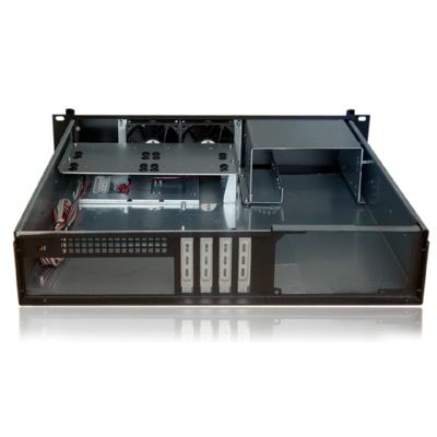 Techly I-CASE IPC-240L computerbehuizing Rack Zwart