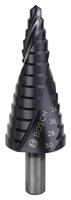 Bosch Accessories 2608588067 2608588067 HSS Getrapte boor Gezamenlijke lengte 93.5 mm TiAIN 3 vlakken schacht 1 stuk(s) - thumbnail
