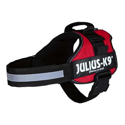 Hondentuigje Julius K9 Power Rood M/L