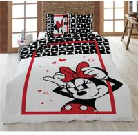 Disney Minnie Mouse Confident Dekbedovertrek - Eenpersoons - 135 x 200 cm - katoen - thumbnail