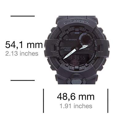 Horloge - CASIO - G-Shock G-SQUAD - Heren - Zwart - Bluetooth Smart - Schokbestendig - thumbnail