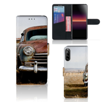 Sony Xperia L4 | Telefoonhoesje met foto | Vintage Auto - thumbnail