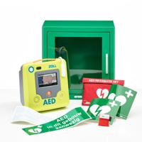ZOLL AED 3 + buitenkast-Groen-Volautomaat - thumbnail