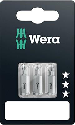 Wera 867/1 Z SB SiS 05073375001 Torx-bit T 10, T 15, T 20 Gereedschapsstaal Gelegeerd, Taai D 6.3 3 stuk(s)