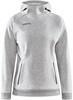Craft 1910629 Core Soul Hood Sweatshirt W - Grey Melange - XL - thumbnail