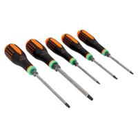 Bahco Schroevendraaierset | ERGO™ | driecomponentengreep | doorlopende kling | krachtgreep | TORX®- 5-delig - BE-9885TB - thumbnail