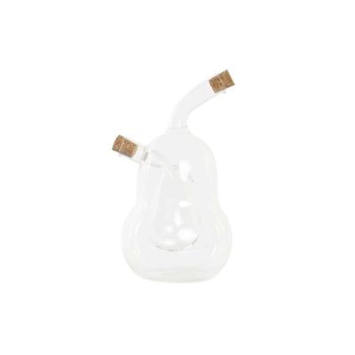 Olie en azijnset DKD Home Decor 12 x 10 x 18,6 cm Transparant Kurk 540 ml Borosilicaatglas