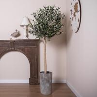 Clayre & Eef Tafellamp Ø 26x55 cm Wit Ijzer Bureaulamp - thumbnail