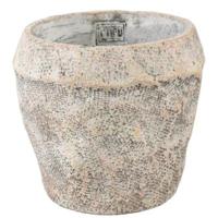 PTMD bloempot lourdes crème 18 cm | 8 stuks - thumbnail