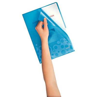 Leitz WOW L-map A4, uit PP, geassorteerde kleuren Leitz WOW L-map A4, uit PP, geassorteerde kleuren