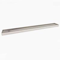 Easy Drain Compact taf verlaagd douchegoot rooster 60cm tegel voor tegeldikte 3 13 mm rvs mtaflaag-600-t - thumbnail