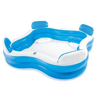 Creative Kids familie lounge zwembad - 4 zitplaatsen - 183x183x51 cm