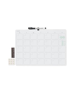 HEMA Whiteboard met marker en magneten 39.5x29.5cm maand