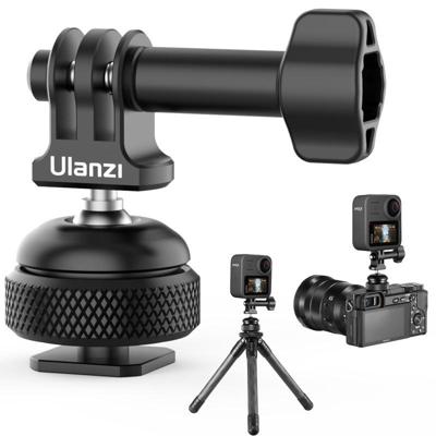 Ulanzi GP-6 GoPro cold shoe mount met universele bevestigingsbasis
