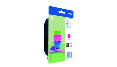 Brother inktcartridge, 260 pagina&apos;s, OEM LC-221MBP, magenta