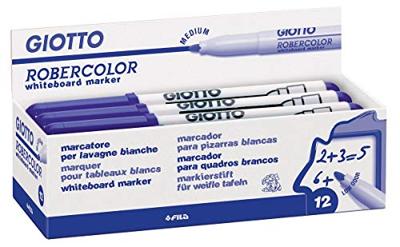 Giotto Robercolor whiteboardmarker, medium, ronde punt, blauw