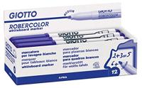 Giotto Robercolor whiteboardmarker, medium, ronde punt, blauw - thumbnail
