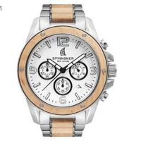 Refurbished Spinnaker Vessel Wood Chronograph | SP-5027-11 - thumbnail