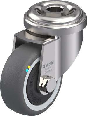 Blickle LRXA-PATH 50KFD-ELS Zwenkwiel Wieldiameter: 50 mm Draagvermogen (max.): 50 kg 1 stuk(s)