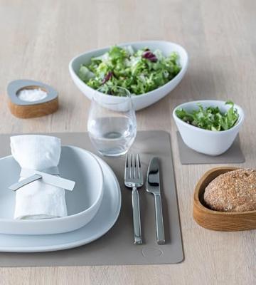 LIND DNA - Dinner Mat Square - Placemat 35x45cm Nupo Clay Brown