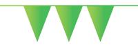 Vlaggenlijn 10mtr lichtgroen - thumbnail