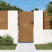 Poort 85x200 cm cortenstaal - thumbnail