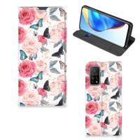 Xiaomi Mi 10T | 10T Pro Smart Cover Butterfly Roses - thumbnail