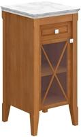Villeroy & Boch Hommage lage kast - berk marmer 44x85cm - aanslag links greep wit 89641001 - thumbnail