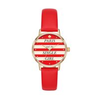 Horlogeband Kate Spade New York KSW1365 Leder Rood 12mm - thumbnail