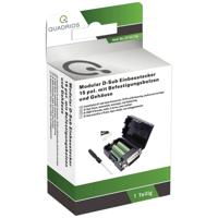 Quadrios 2010C250 D-sub bus Aantal polen: 15 Schroeven 1 set(s) - thumbnail