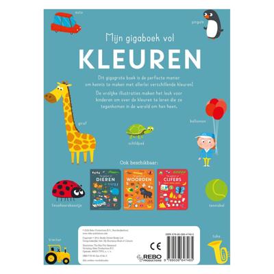 Rebo Publishers Mijn gigaboek vol kleuren