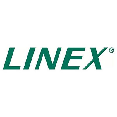 Linex cirkelsjabloon 1 - 35 mm, met 22 cirkels en uitlijnmarkering