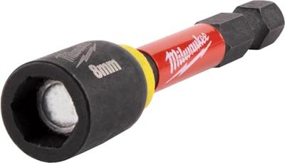 Milwaukee SHOCKWAVE™ Magnetische Slagdop 8 x 65 mm - 4932492439 Milwaukee SHOCKWAVE™ Magnetische Slagdop 8 x 65 mm - 4932492439