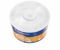 Verbatim DVD-R 16x, DataLife, Matt Silver 4,7 GB, 50 stuks, onbewerkte dvd's beschrijfbaar, 16-voudige brandsnelheid en hardcoat, krasbescherming, dvd-R blanco, blanco dvd - thumbnail