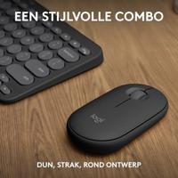 Logitech Pebble 2 Combo toetsenbord Inclusief muis RF-draadloos + Bluetooth QWERTY US International - thumbnail