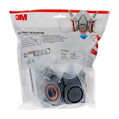 3M mondmasker met vervangbare filters, herbruikbaar, biedt A2P2 ademhalingsbescherming