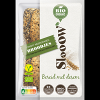 Slooow Bio Organic Crispy Meergranen Broodjes 320 g bij Jumbo - thumbnail