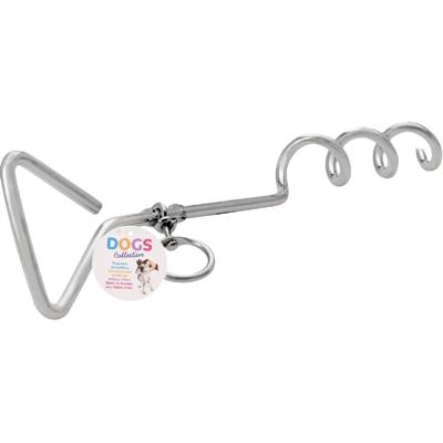 Basic Metalen grondpen voor hondenlijn 40 cm