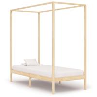 Hemelbedframe massief grenenhout 100x200 cm - thumbnail