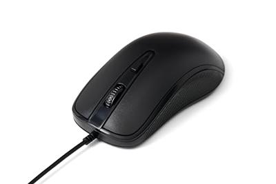 Muis Nilox MOUSB1014 Zwart 2400 dpi