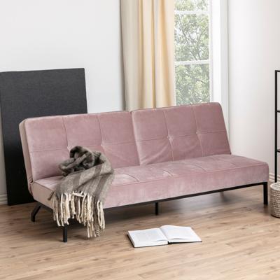 Bendt Slaapbank 'Maja' Velvet, kleur Dusty Rose Bendt Slaapbank 'Maja' Velvet, kleur Dusty Rose