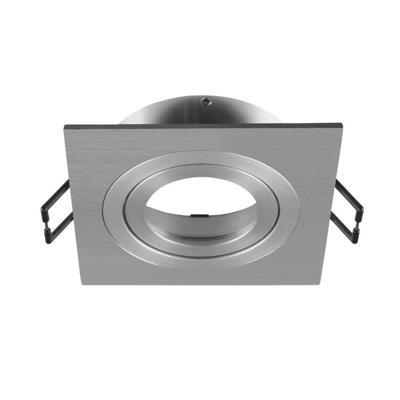 SLV InbouwringNew Tria 75 vierkant aluminium - zonder fitting - 1007350