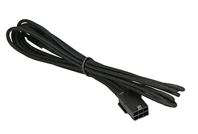 Alchemy Black - Extension d'alimentation gainée - PCI Express 6 broches - 45 cm