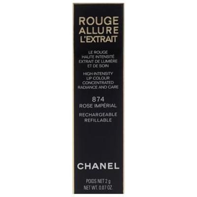 Chanel Rouge Allure L'Extrait High-Intensity Lip Colour 874 Lippenstift 2 g Dames Chanel Rouge Allure L'Extrait High-Intensity Lip Colour 874 Lippenstift 2 g Dames