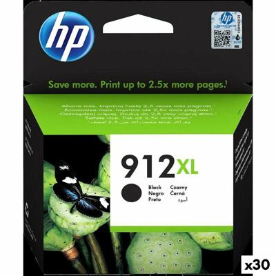 Originele inkt cartridge HP 912XL Zwart (30 Stuks)