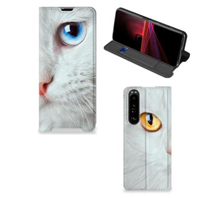 Sony Xperia 1 III | Hoesje maken | Witte Kat