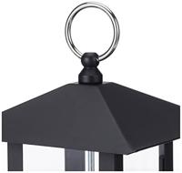 TRIXIE VOERDISPENSER LANTAARN METAAL ZWART 19X20X19 CM - thumbnail