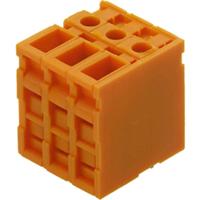 Weidmüller 1786290000 Klemschroefblok 4 mm² Aantal polen 12 Oranje 50 stuk(s) - thumbnail
