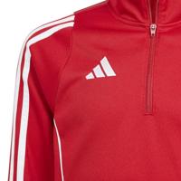 adidas Tiro 24 Trainingstrui 1/4-Zip Kids Rood Wit - thumbnail